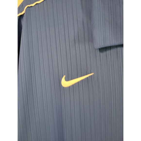 Nike Mens Dri-Fit Short Sleeve Polo Shirt Golf Royal Blue XXL - Picture 5 of 6